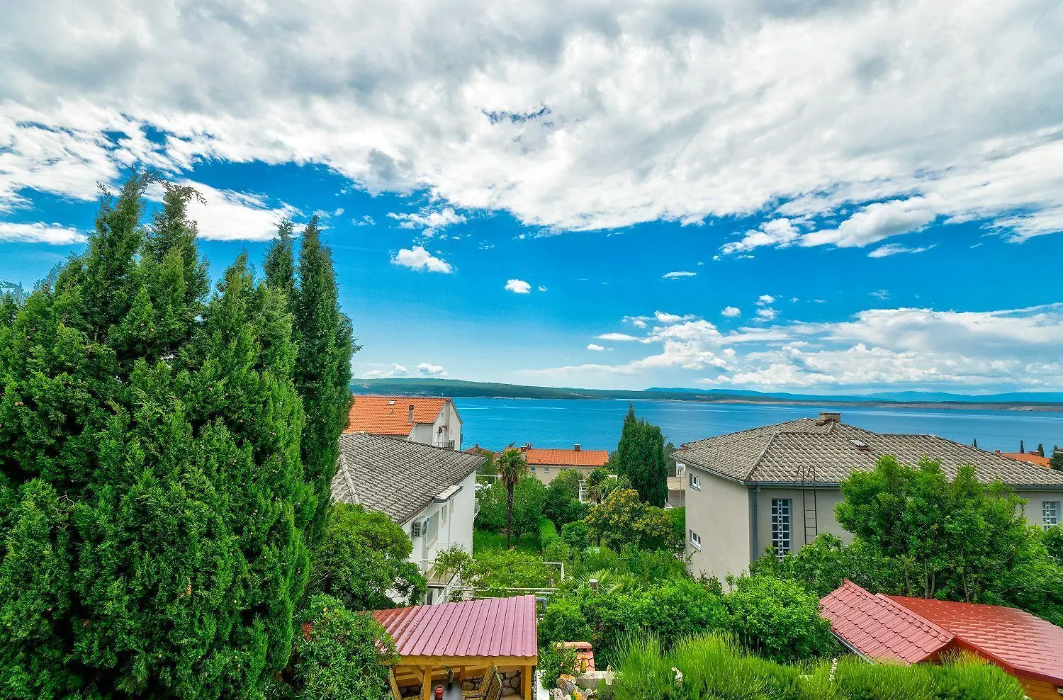 Modernes Apartment Nur 350 Meter Zum Sandstrand Mit Meerblick, Eigenem Liegestuhl, Grill Crikvenica Croatia